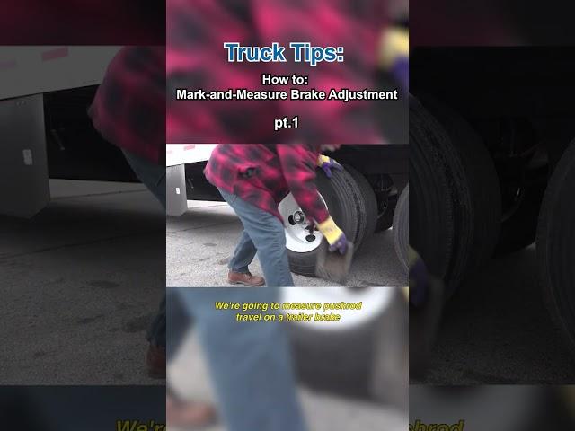 The Mark-and-Measure Brake Adjustment Technique! pt.1