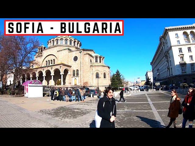 FULL WALKING TOUR of SOFIA BULGARIA | UNSEEN TOUR