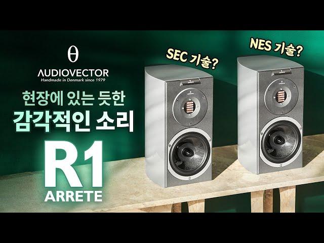 전 세계 열 손가락 안에 들만한 하이파이 북셀프 스피커 AUDIOVECTOR [오디오벡터] R1 Arrete #오디오 #HiFi #스피커추천