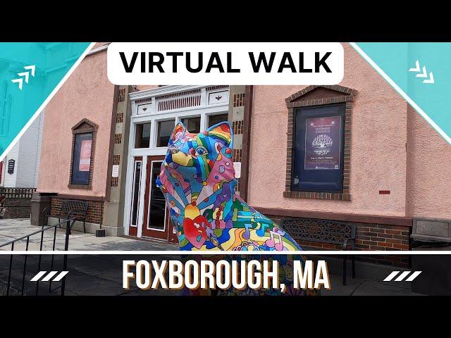 Foxborough, MA Unveiled: A Walking Tour Through a Popular MA Town Background Ambiance