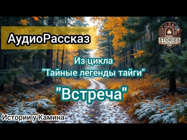 АудиоРассказ "Встреча в Сердце Тайги". ИСТОРИИ У КАМИНА