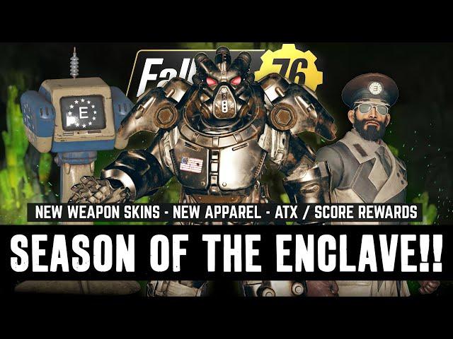 HUGE DATAMINE Reveals NEW Enclave Rewards coming to Fallout 76!!