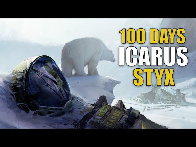 I Spent 100 Days In ICARUS STYX Hardest Mode... Here's What Happened!