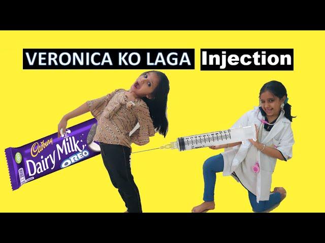 Veronica Ko Laga Injection - 2 | Moral Story for kids | #fun #kids RhythmVeronica