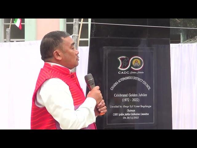 Unveiling of the CADC Golden Jubilee Memorial Pillar