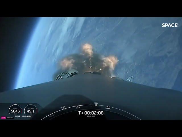 Blastoff! SpaceX launches US spy satellites on 100th Falcon 9 flight of 2024