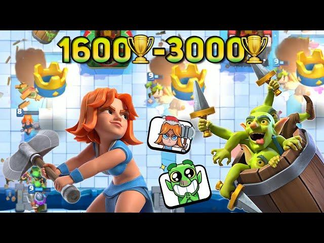 ЛУЧШАЯ КОЛОДА СПЕЛБЕЙТ С ВАЛЬКИРИЕЙ ДЛЯ 6, 7, 8, 9, 10 АРЕНЫ | КЛЕШ РОЯЛЬ | CLASH ROYALE