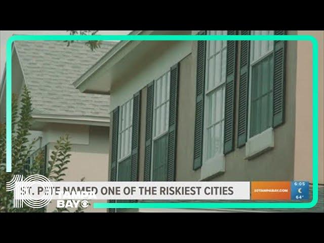 St. Pete named one of the riskiest cities to own a home