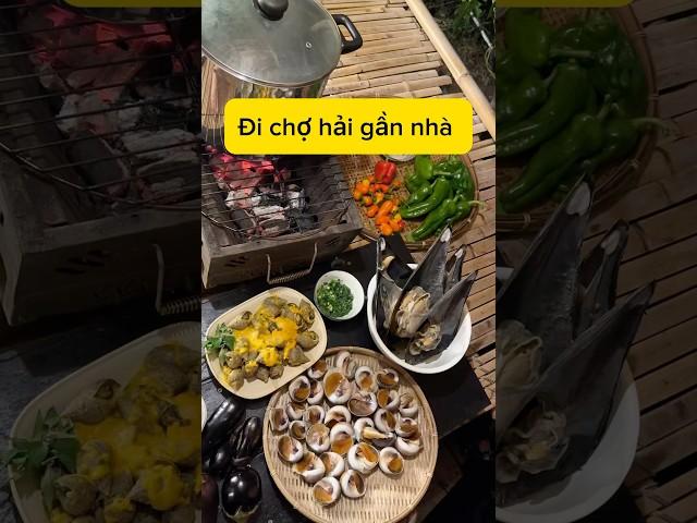 Chợ Hải Sản đi lúc 5h sáng sẽ có những gì. Đi trải nghiệm cùng ae mình nha. #nonlavuon