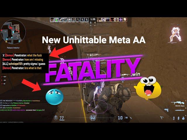 CS2 HvH with new unhittable anti-aim ft. fatality [config in desc]