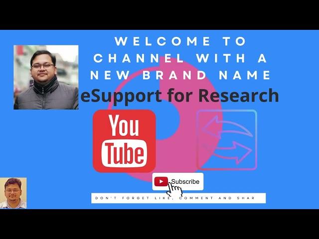 eSupport for Research