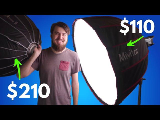 The Perfect Light Dome II Alternative! Mivitar Parabolic Softbox Review