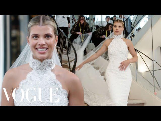 Sofia Richie’s Wedding Dress Fitting | Vogue