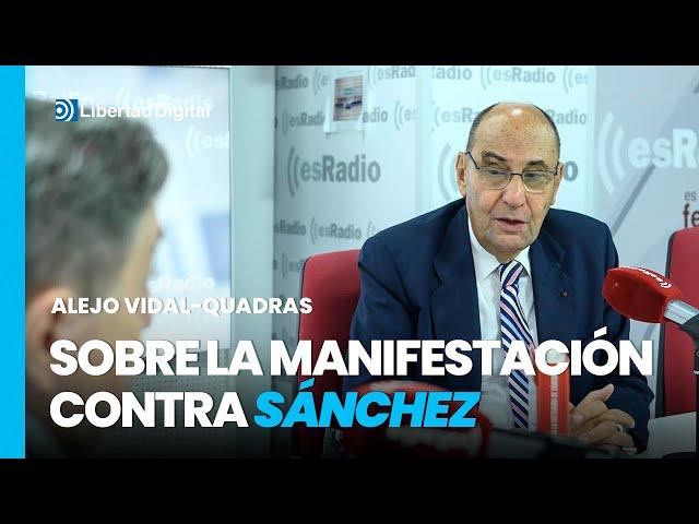 Federico entrevista a Alejo Vidal-Quadras por la manifestación contra Sánchez