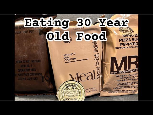 Oldsmokey Live Stream Eating 30 Year Old Food