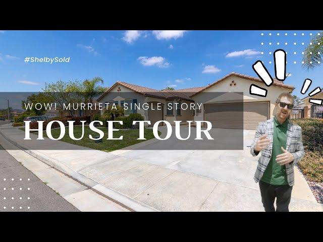 Murrieta single story home for sale!