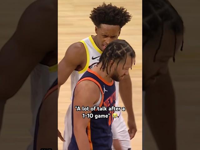 Why’d Mike Breen roast Collin Sexton like that? 