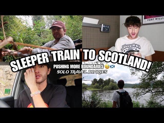 I Took A SLEEPER TRAIN To SCOTLAND! Most MAGICAL Trip To ABERDEEN! (Solo Travel Diaries)ad