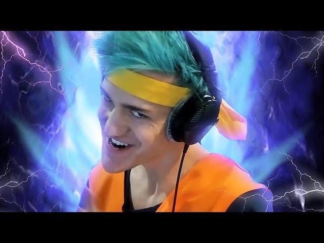 Ninja Achieves Ultra Instinct in Fortnite 