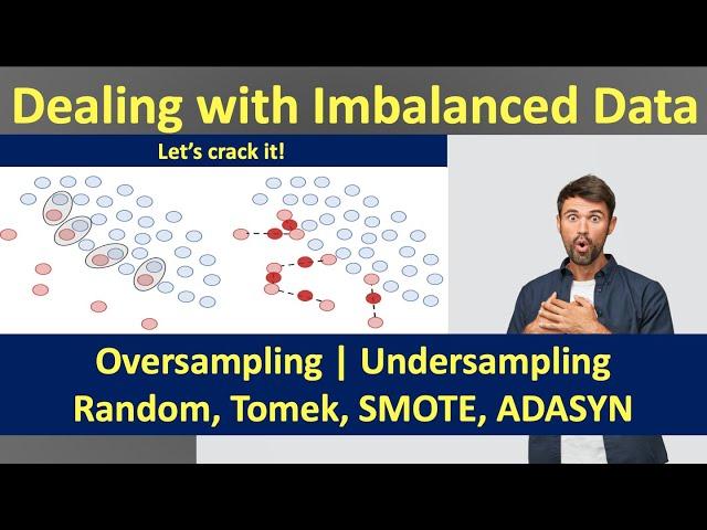 Handling Imbalanced Data | Oversampling | Undersampling | SMOTE | Machine Learning | Data Science