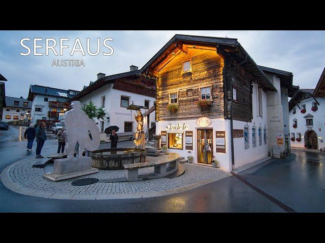 SERFAUS AUSTRIA  -  The Most Beautiful Evening Walk in Tyrol 8K