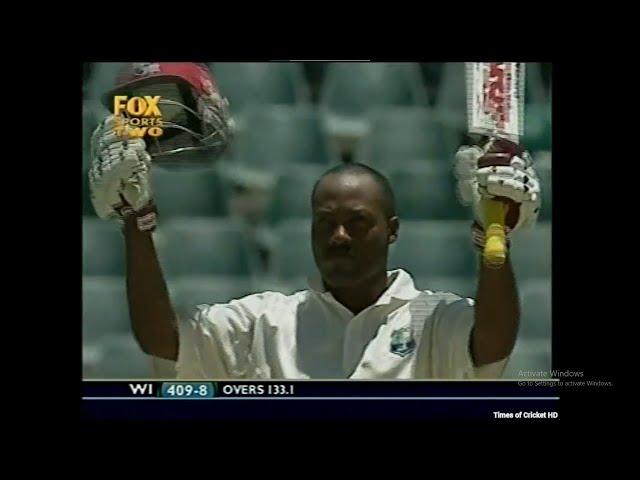 Brian Lara 202 vs South Africa 1st Test 2003 at Johannesburg | Supreme Knock from the Master