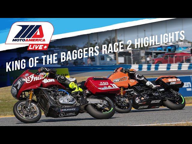 Mission King of the Baggers Race 2 at Daytona 2025 - HIGHLIGHTS | MotoAmerica