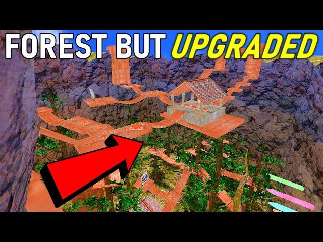 FOREST Map Got a HUGE UPGRADE in Gorilla Tag VR!!! | wryser's Gorilla Homes Mod