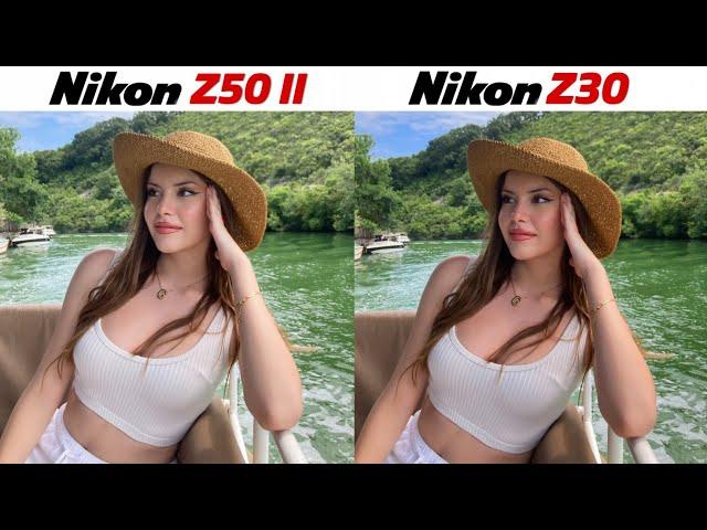 Nikon Z50 II vs Nikon Z30 Camera Test Comparison