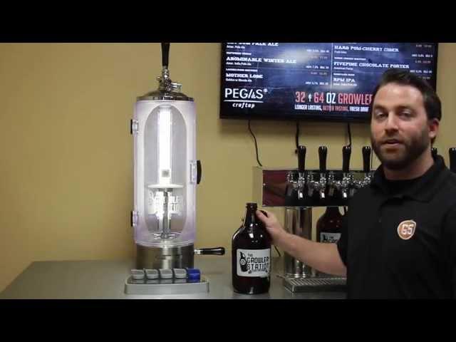 How to Fill Growlers With The Pegas Craftap