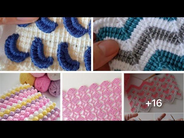 60 patrones de puntos tejidos en la técnica del crochet para tejer ideas para el hogar