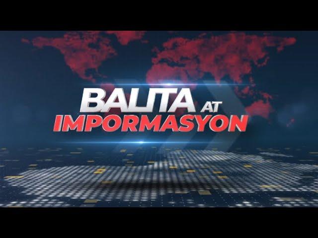 BALITA AT IMPORMASYON | NOV. 13, 2024