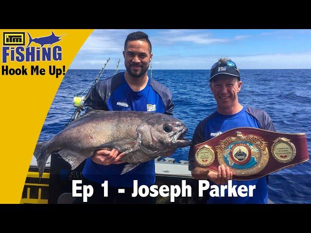 Matt Watson helps World Champ. Boxer Joseph Parker catch the fish of his dreams.