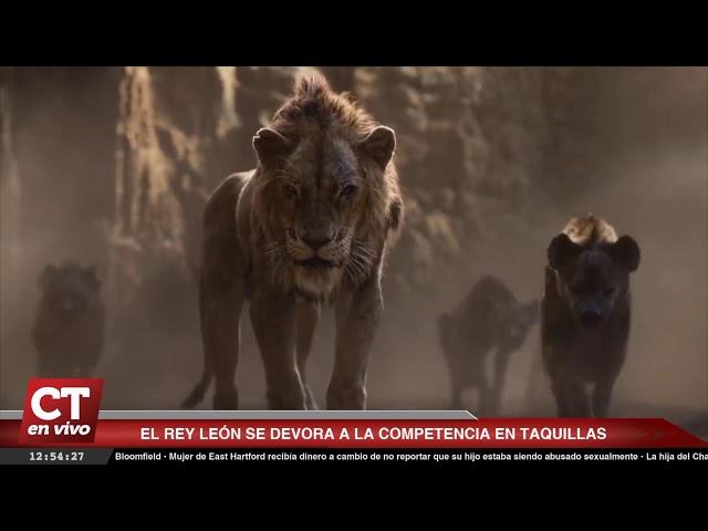 Entérate: El Rey León se devora a la competencia en taquillas