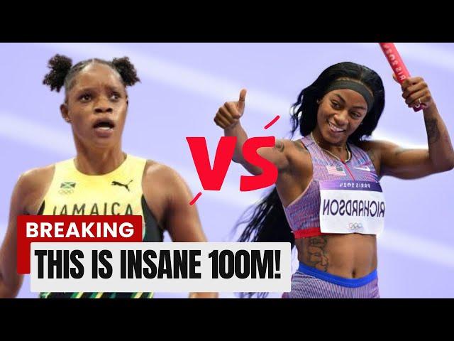 Tia Clayton FINALLY Battles Sha’Carri Richardson || Women’s 100 Meters – 2024 Zurich Diamond League