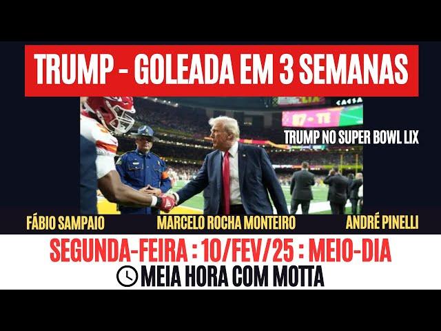 Trump e sua goleada após 3 semanas de governo