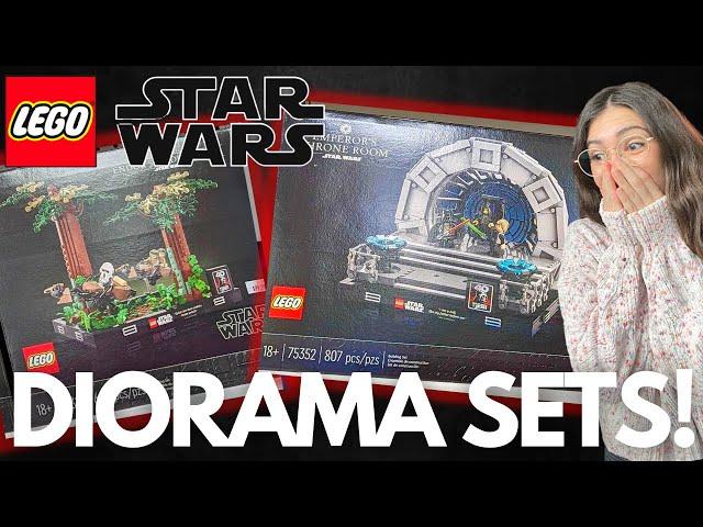 LEGO Star Wars Diorama Sets (PICTURES!!) May 1st, 2023