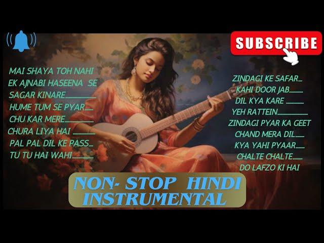 Nonstop Hindi instrumental #oldisgoldsongs   #music #bollywood #hindi #oldsong #oldhindisongs