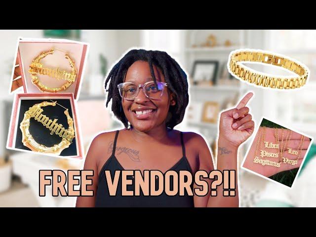 7 JEWELRY WHOLESALE / DROPSHIPPING VENDORS | FREE VENDORS LIST NO LICENSE NEEDED LIVE REVIEW 