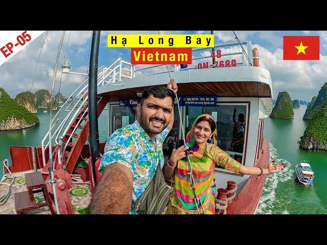 World ki beautiful Bay me nikal gaye Luxury cruise me   Hạ Long BayBay in Vietnam Ep-05