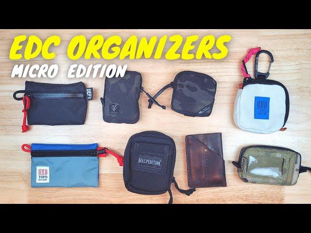 8 Micro EDC Pouch Organizers (Maxpedition vs TOPO Designs vs Urban EDC vs DEFY vs Lii Gear and more)