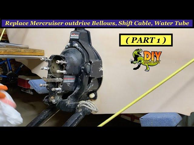 Replace Mercruiser alpha one gen 1(2) outdrive bellows - PART 1