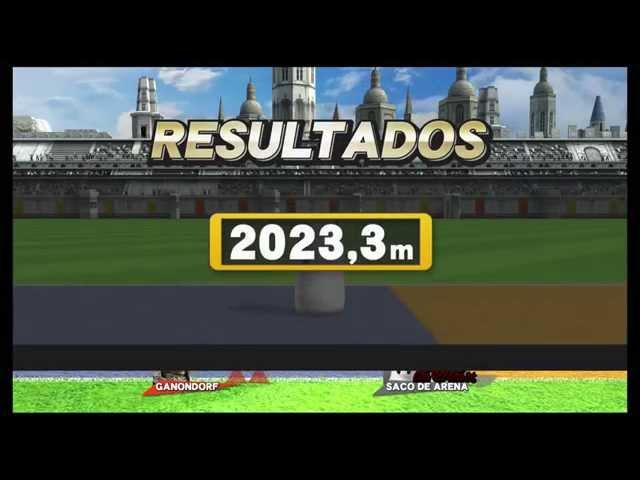 Béisbol Smash + de 2000 metros (6637ft.) - Smash Bros. Wii U (Ganondorf)