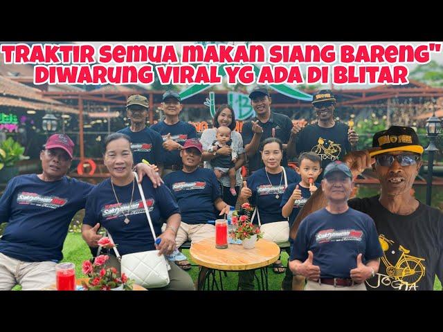 AJAK SEMUA MAKAN SIANG DI WARUNG VIRAL YG ADA DIBLITAR DAN BEGINI SUASANA NYA‼️