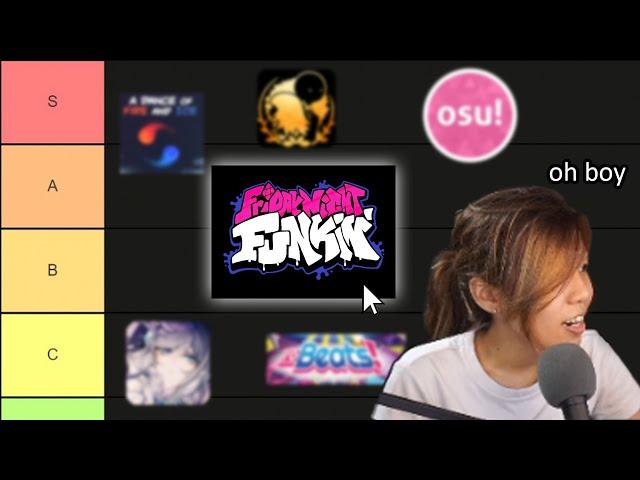 My Rhythm Game Tier List (Ranking over 30 games!)