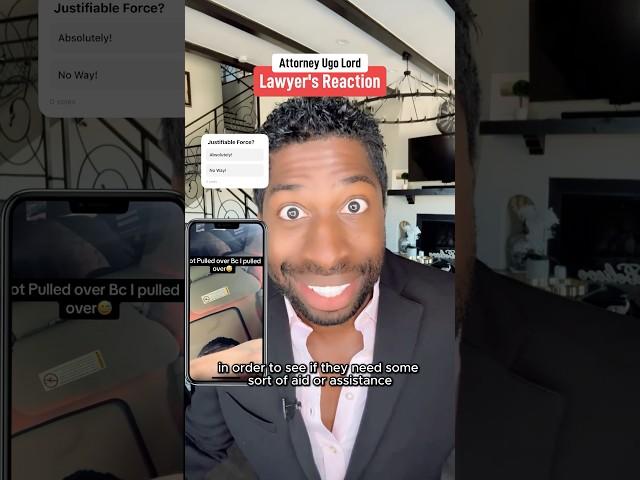 Pulled Over for… Pulling Over?! Is That Even Legal? Attorney Ugo Lord reacts!