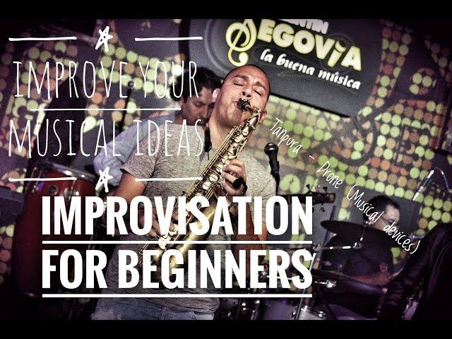 SAX TUTORIAL Improvisación para principiantes/Improvisation for Beginners - Cristian Romero