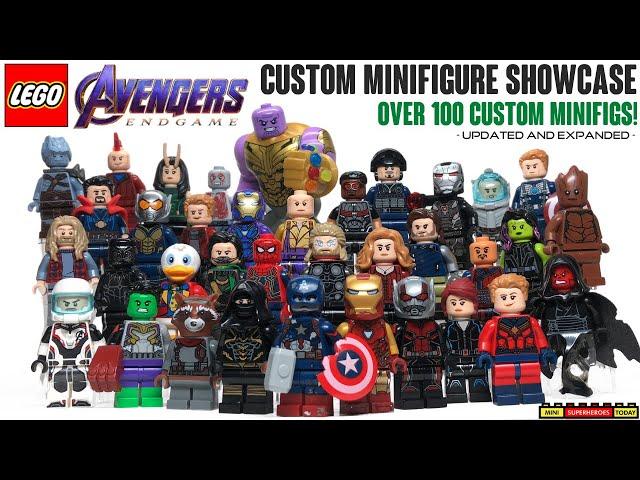 LEGO Avengers: Endgame UPDATED Custom Minifig Showcase (Road to Doomsday)