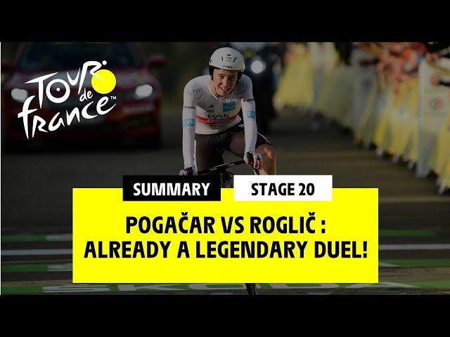 #TDF2020 - Stage 20 - Pogačar vs Roglič :Already a legendary duel!