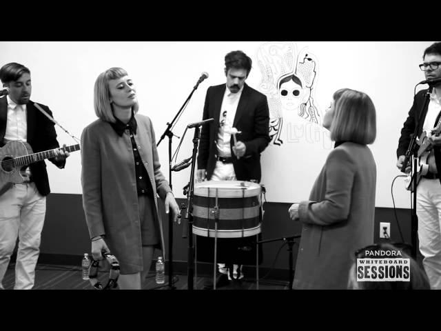 Lucius "How Loud Your Heart Gets" - Pandora Whiteboard Sessions